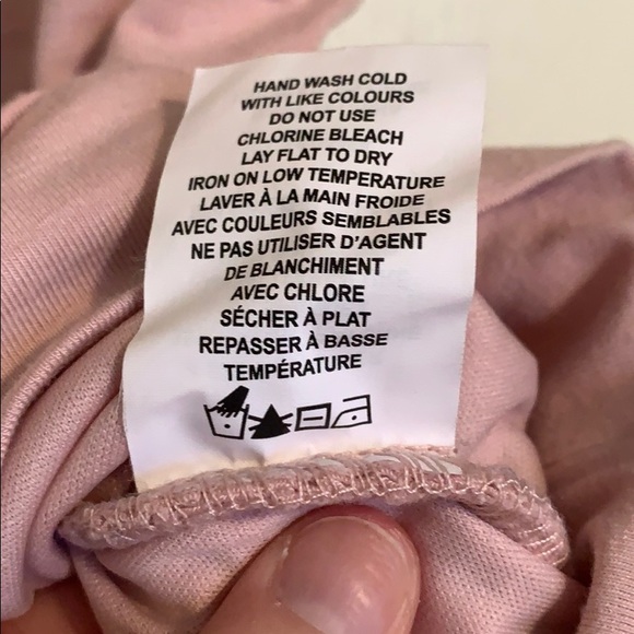 Soft Pink Embellished Tee - Picture 6 of 7